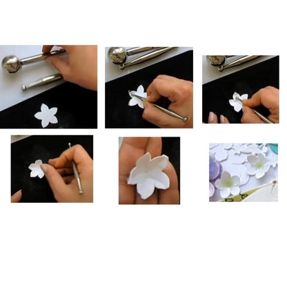 5 Petal Pointed Flower Die / Suaje de Flor de 5 Petalos con Punta Dados de Corte / Suajes / Troqueles Dress My Craft