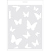 Butterflies Stencil / Plantilla de Mariposas