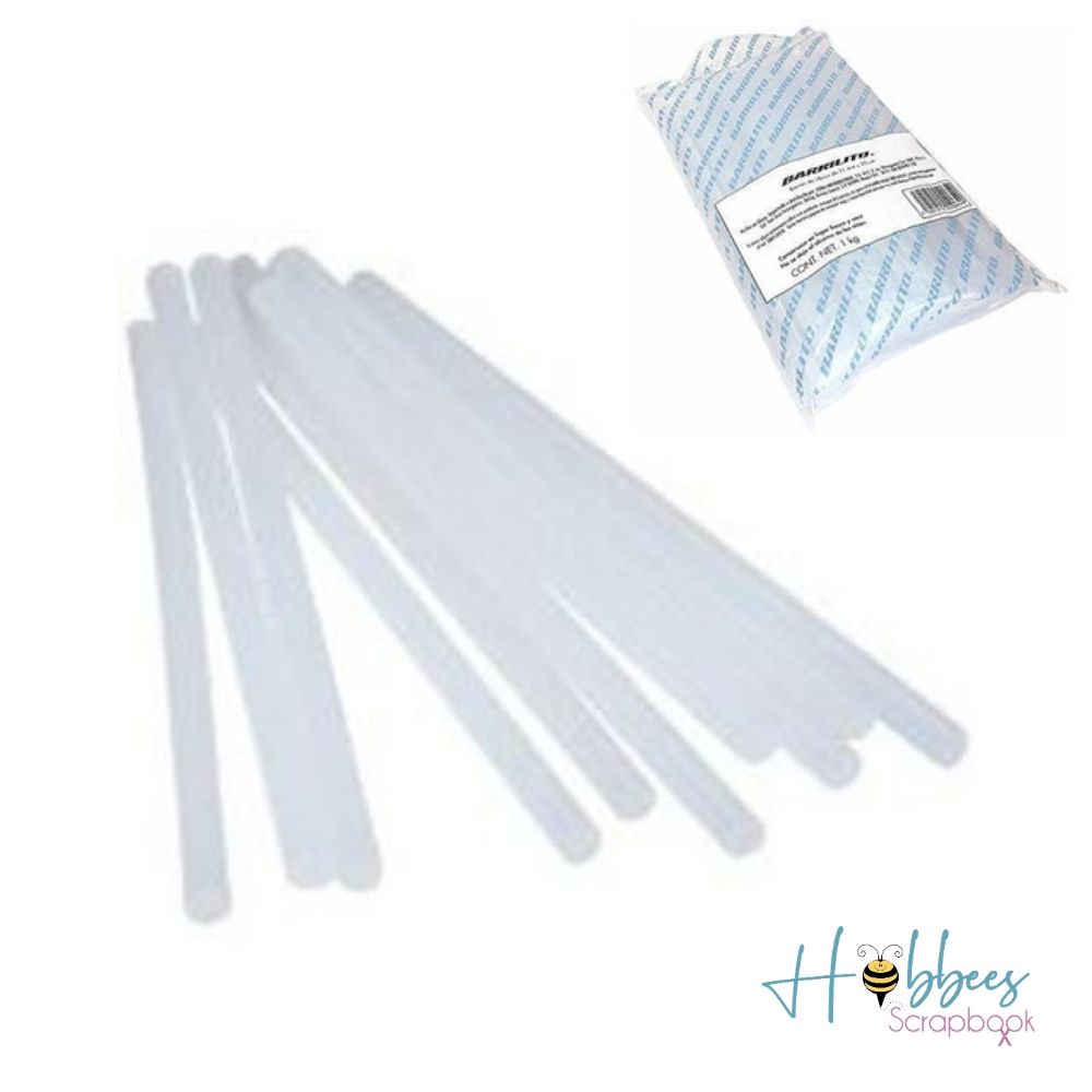 Barras de Silicón Delgadas 1 Kg Descontinuado Barrilito