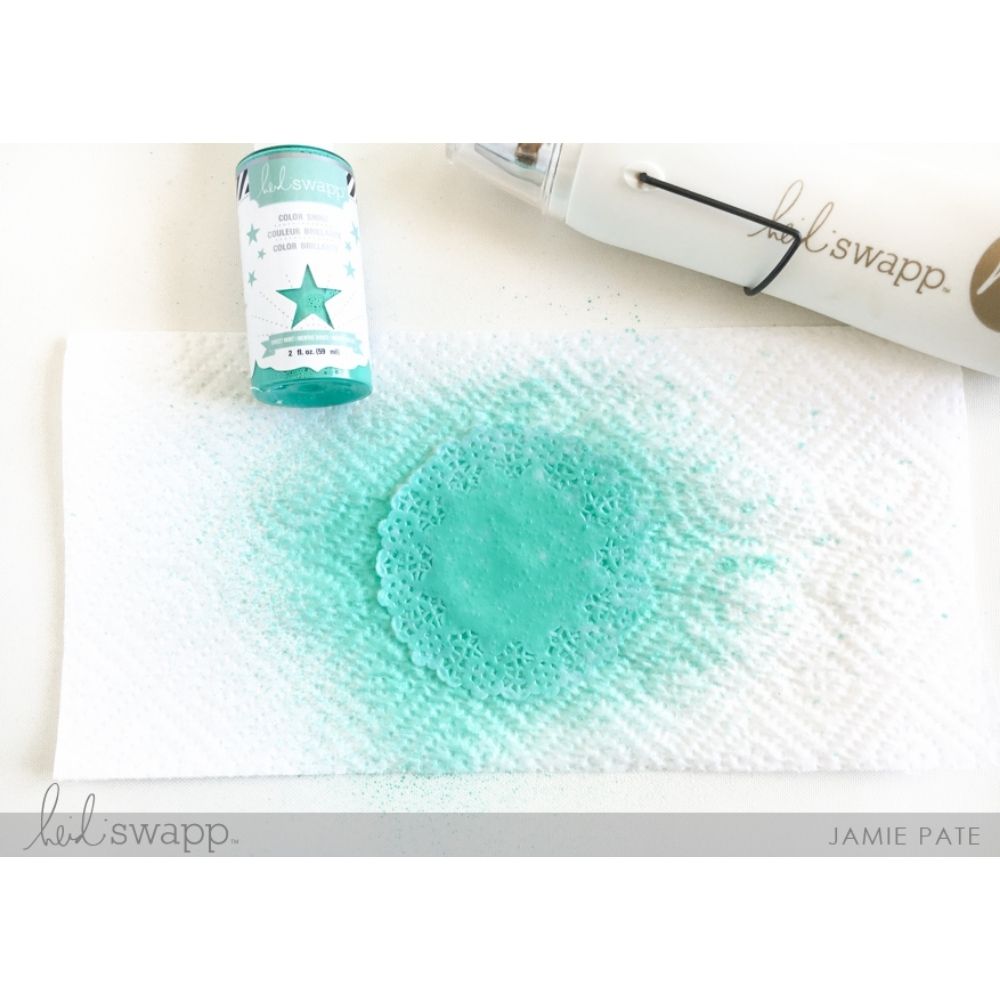 Color Shine Pack 4 / Kit de 4 Tintas en Spray con Brillitos Descontinuado Heidi Swapp