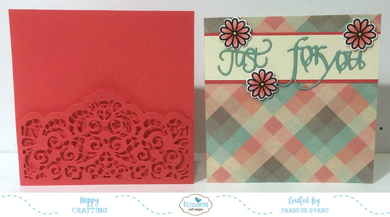 Lace Card Die / Suaje de Tarjeta de Encaje Descontinuado Elizabeth Craft Designs