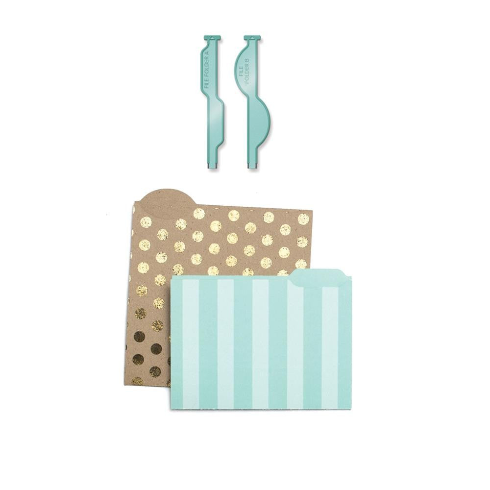 Template Studio File Folder Guide  / Guía Para Carpetas de Archivo Descontinuado We R Memory Keepers