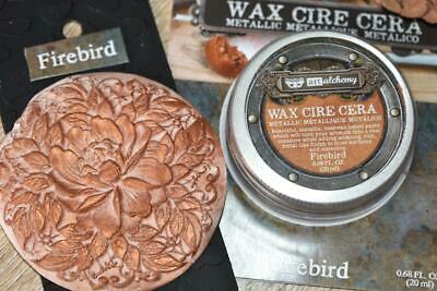 Finnabair Art Alchemy Metallique Wax Firebird / Pintura en Cera Fuego Pintura y Medios Mixtos Prima Marketing