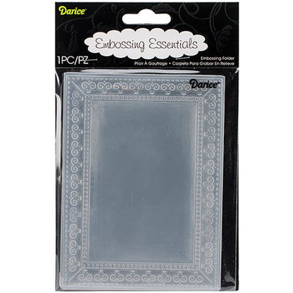 Embossing Folder Photo Frame / Folder de Embossing Marco de Foto Descontinuado Darice