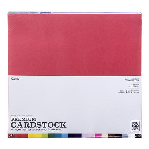 World Tour Cardstock / Block de Cartulinas de Colores 12x12 Descontinuado Core&