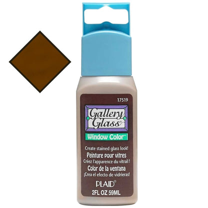 Gallery Glass Root Beer Frost / Pintura para Vitrales Descontinuado Plaid