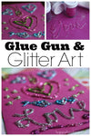 Glitter Glue Sticks / Barras de Silicón con Brillitos