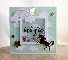 Unicorn Fantasy Dies / Suajes de Unicornio Descontinuado Spellbinders