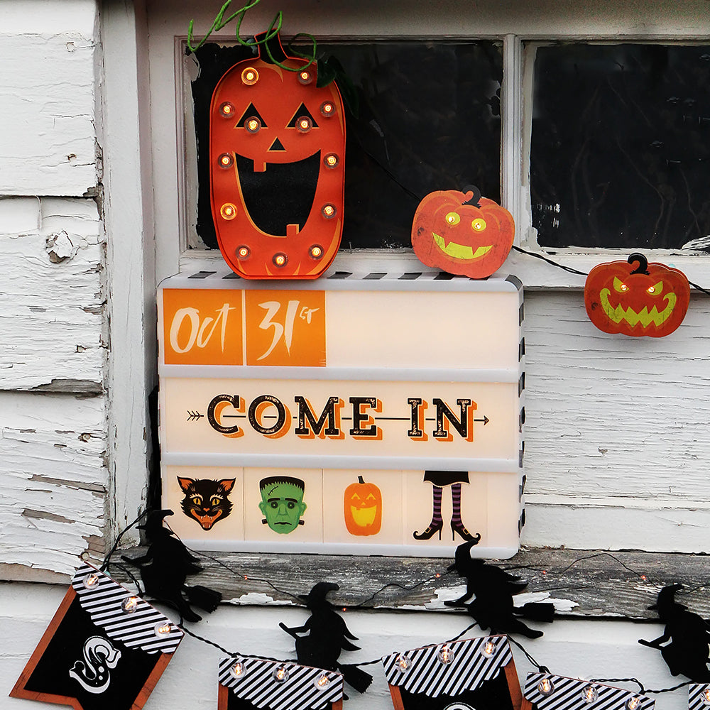 Heidi Swapp Marquee Love Garland Light Kit Pumpkin / Guirnalda de Calabazas Adornos / Embellishments Heidi Swapp