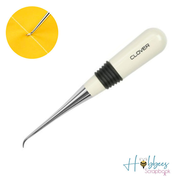 Punzón Curvo Costura Hilo Clover Tejido Agujero Coser Hobbees