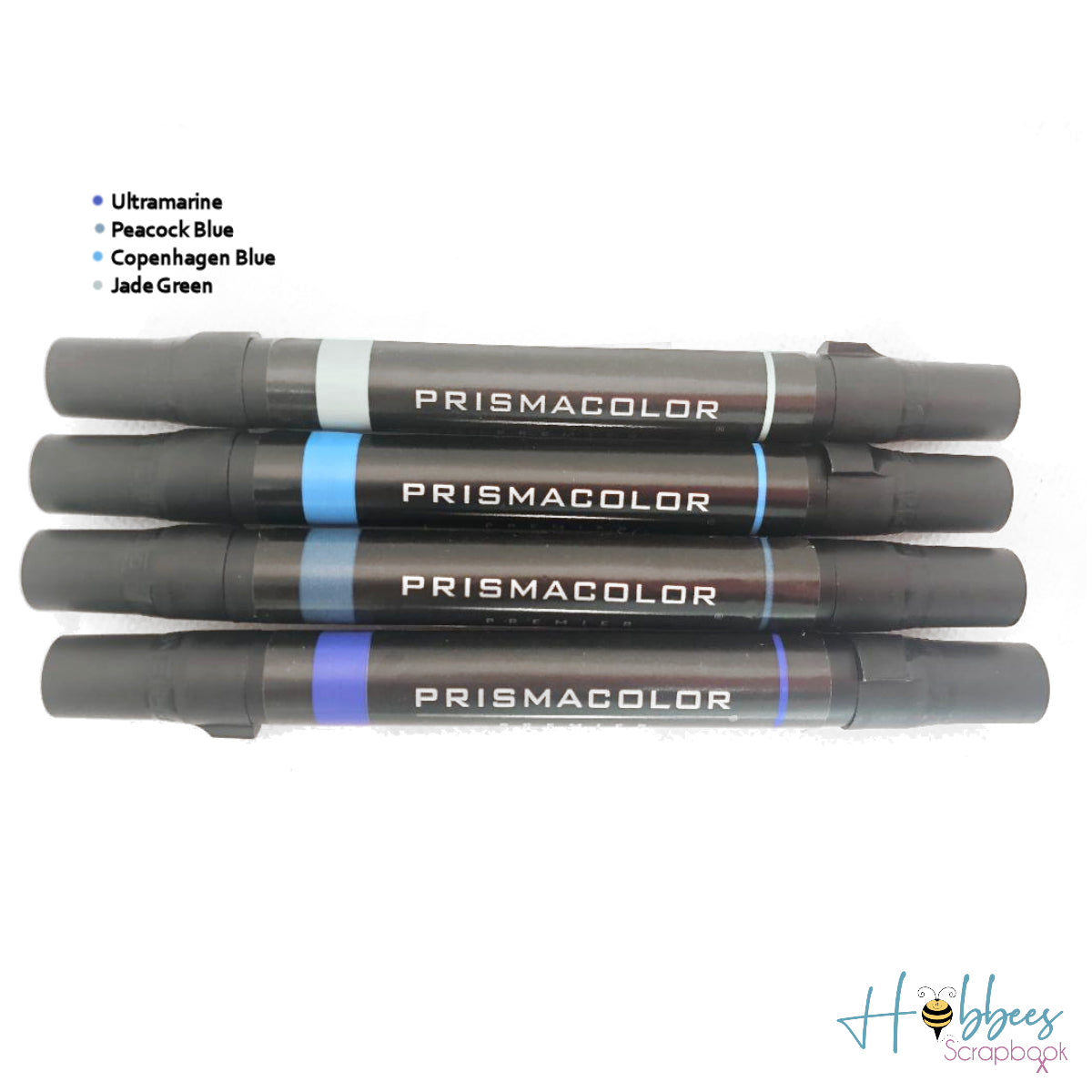 Premier Marker Set / 4 Marcadores de Alcohol Azules Descontinuado Prismacolor