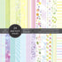 Springtime Bouquet Cardstock / Cartulina Doble Cara Floral 6x6 Descontinuado Memory Box