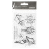 Uncharted Waters Clear Acrylic Stamps / Sellos de Polímero