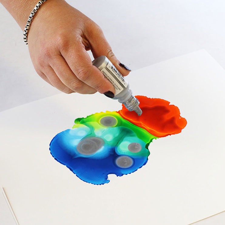 Piñata Alcohol Ink teal / Tinta al Alcohol  verde Tintas al Alcohol Jacquard