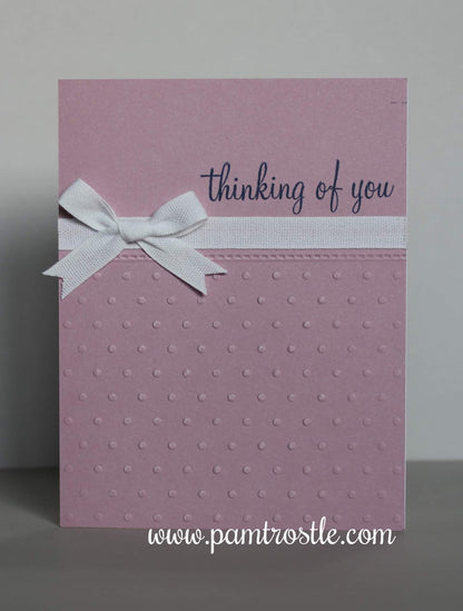 Swiss Dots Embossing Folder / Folder de Grabado Puntitos Descontinuado Cuttlebug