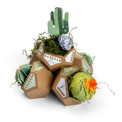 Geometric Holder 3D Die / Suaje de Contenedor 3D Descontinuado Sizzix