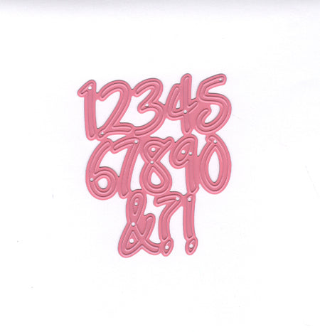 Charming Numbers Dies / Suajes de Números Descontinuado Marianne design