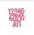 Charming Numbers Dies / Suajes de Números Descontinuado Marianne design