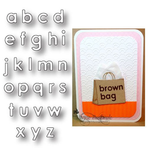 Alphabet Soup Dies / Suaje de Corte Sopa de Letras Descontinuado Memory Box