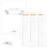 Day to Day Undated Freestyle Planner / Agenda Planificadora