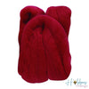 Natural Wool Roving Red / Lana Afieltrable Roja
