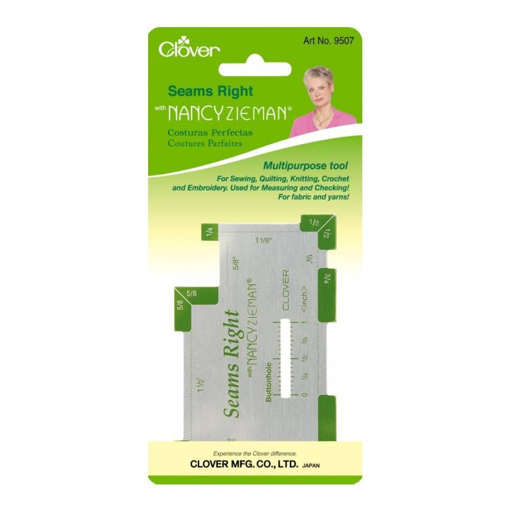 Seams Right / Regla para Costuras Perfectas Costura Clover