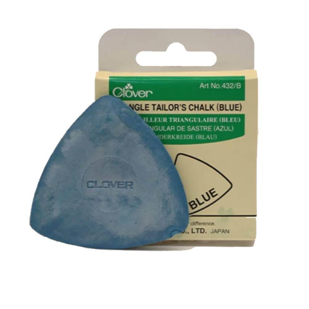 Triangle Tailor's Chalk Blue / Tiza Triangular para Tela