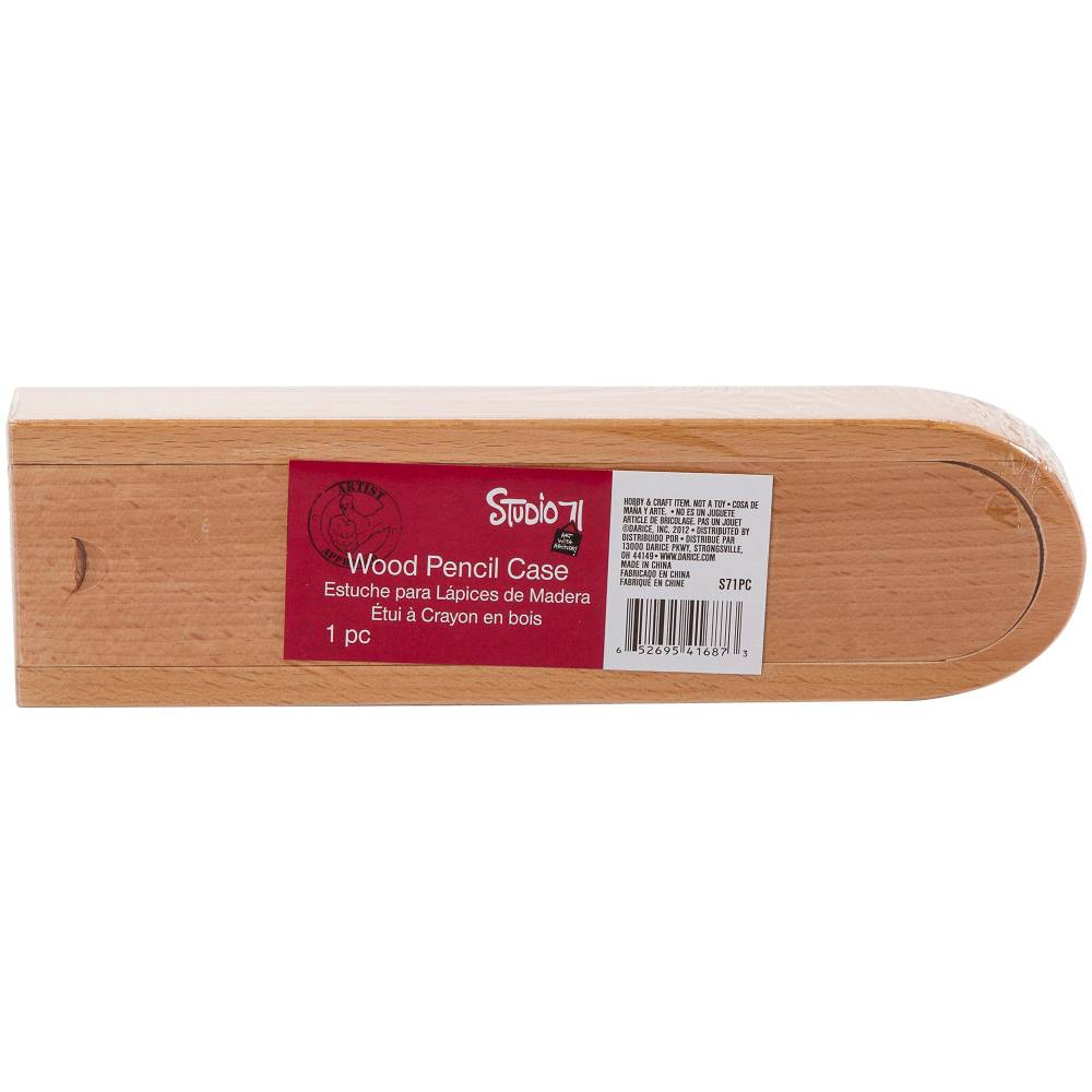 Wood Pencil Case / Estuche de Madera para Organizar Lápices