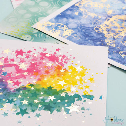 Mixed Media Backgrounds Paper / Block Papel Para Medios Mixtos 12" Descontinuado Vicki Boutin