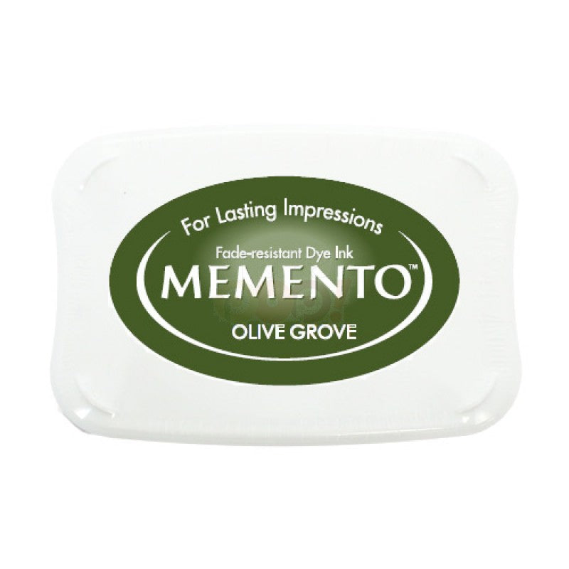 Olive Grove Memento / Cojín de Tinta para Sellos Verde Oliva