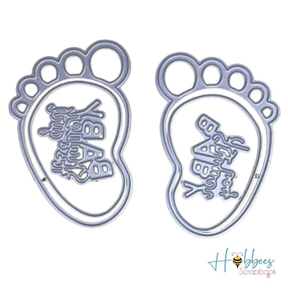 Suaje de Huellita de Bebé Dados de Corte / Suajes / Troqueles Hobbees