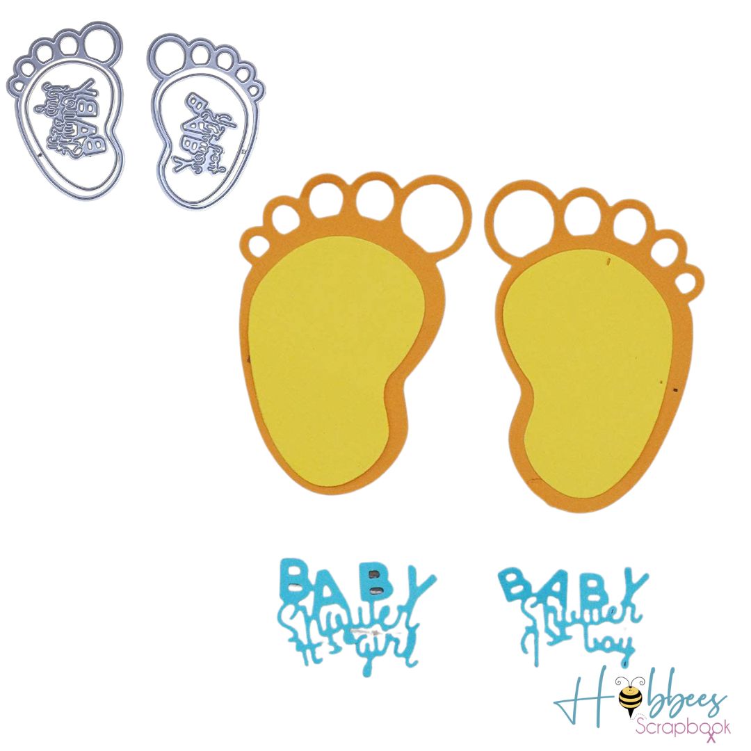 Suaje de Huellita de Bebé Dados de Corte / Suajes / Troqueles Hobbees