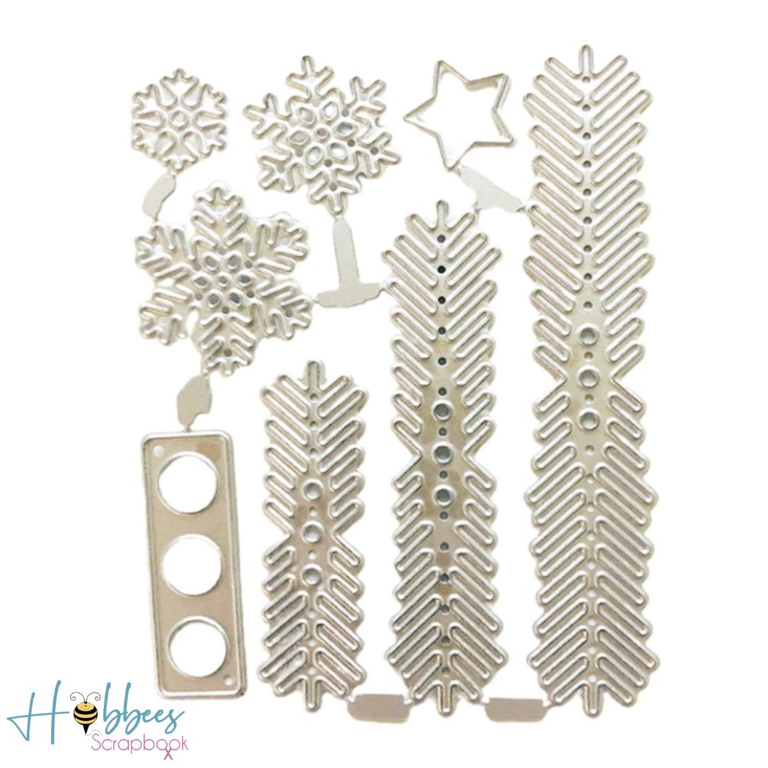 Suaje de Ramas de Pino Dados de Corte / Suajes / Troqueles Hobbees