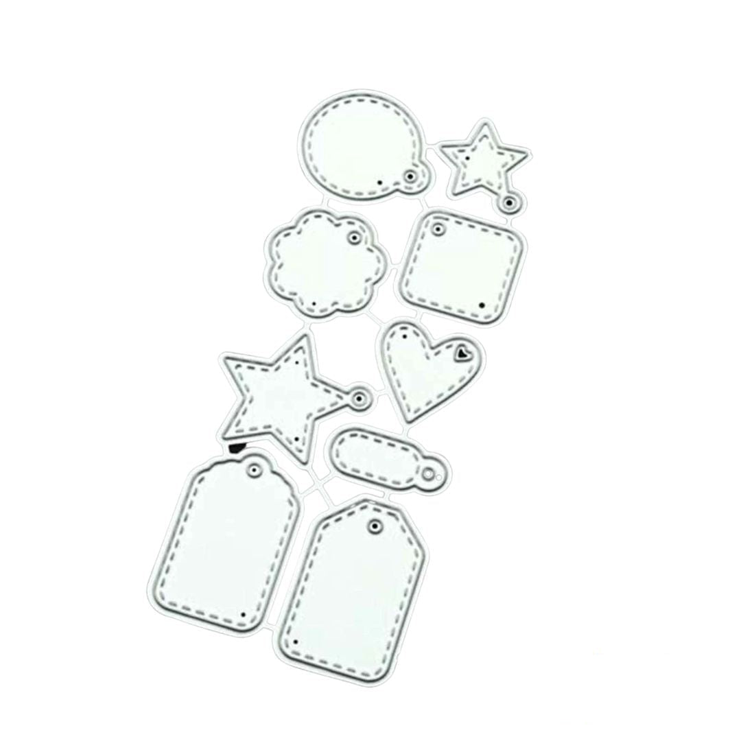 Suaje de Etiquetas con Formas Dados de Corte / Suajes / Troqueles Hobbees