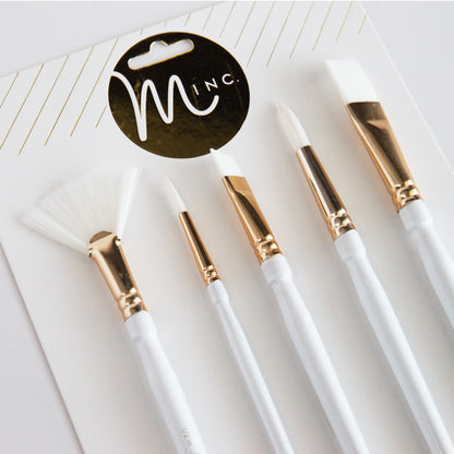 Minc Paint Brushes / Set de Pinceles Pinceles y Brochas Heidi Swapp