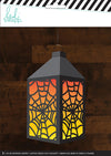 Paper Lantern Spiderweb / Linternas de Telaraña