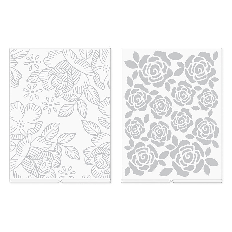 Florals Embossing Folders / Folders de Grabado Florales