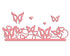 Butterfly Border Dies / Suajes de Corte de Orilla de Mariposa Descontinuado LDRS Creative
