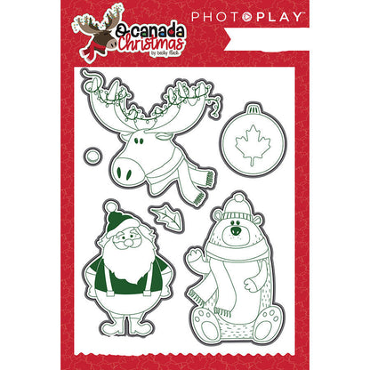 Canada Christmas Stamps / Sellos de Polímero Navideños Sellos Photo Play