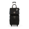 Handbag and Roller Set Belvedere Black / Bolsa y Carrito con Ruedas Negro
