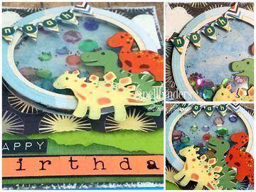 Shapeabilities Dinosaurs Dies / Suajes de Corte de Dinosaurios Descontinuado Spellbinders