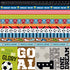 Soccer Double-Sided Cardstock Borders & Details / Block Cartulina de Futbol Descontinuado Bella Boulevard