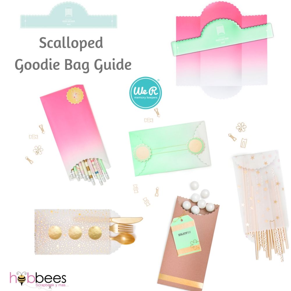 Scalloped Goodie Bag Guide / Herramienta para Hacer Bolsas de Regalo