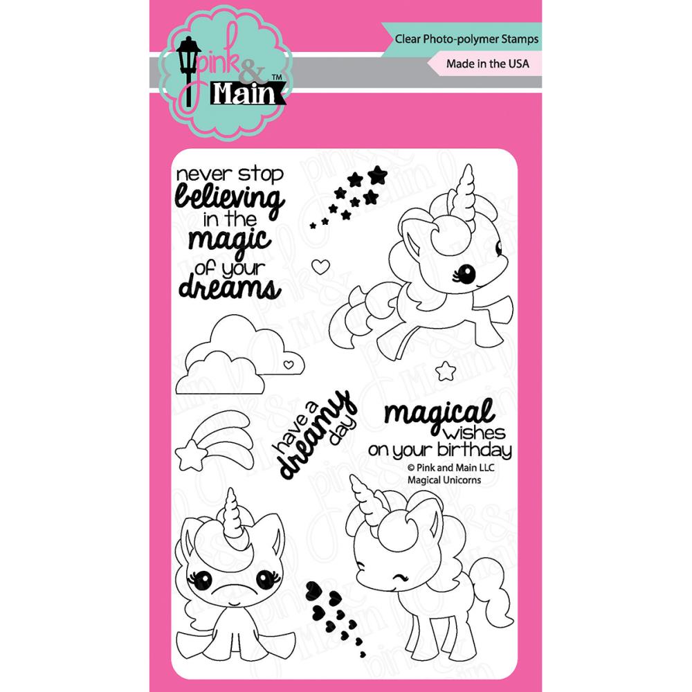 Magical Unicorns Stamps / Sellos de Polímero Unicornio Mágico