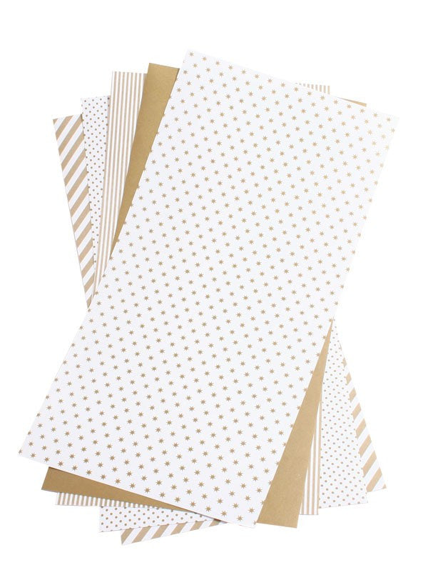 Shape´N Tape Decorative Gold Adhesive Sheets / Hojas Adhesivas Tipo Washi Dorado