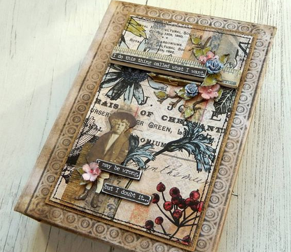 Tim Holtz Script Coutout Floral Cling Foam Stamps / Sellos de Flores y Hojas Descontinuado Tim Holtz