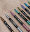 Jewel Brush Pens Metallic / Marcadores Metálicos Caligrafía