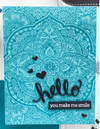 Whispers Enchanted Blue Embossing Powder / Polvos de Realce Azul