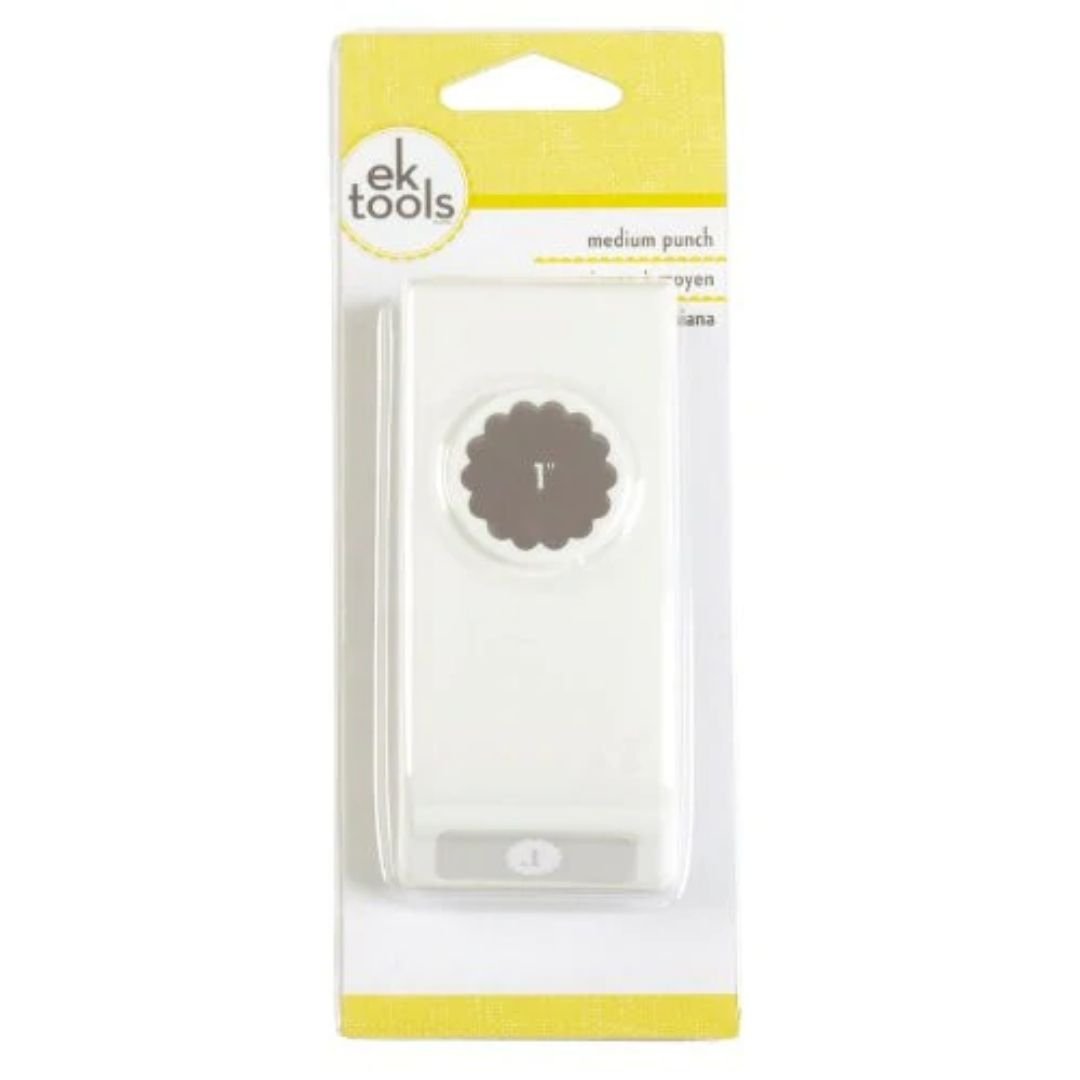 Slim Punch Scalloped Circle 1&quot; / Perforadora de Círculo de Escalopa 2.5 cm Perforadoras Ek Success