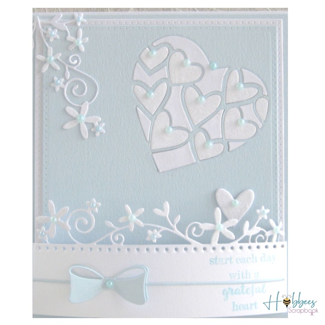 Blooming Dotted Border Die  / Suaje de Borde de Flores Dados de Corte / Suajes / Troqueles Poppy Stamps